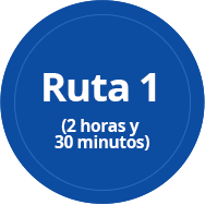 Ruta 1 (2 horas y 30 minutos)